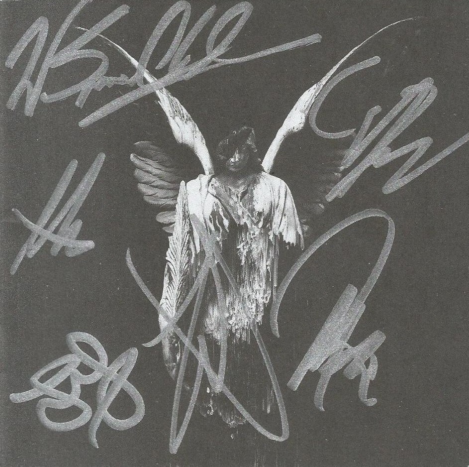 Underoath Autographed Erase Me CD
