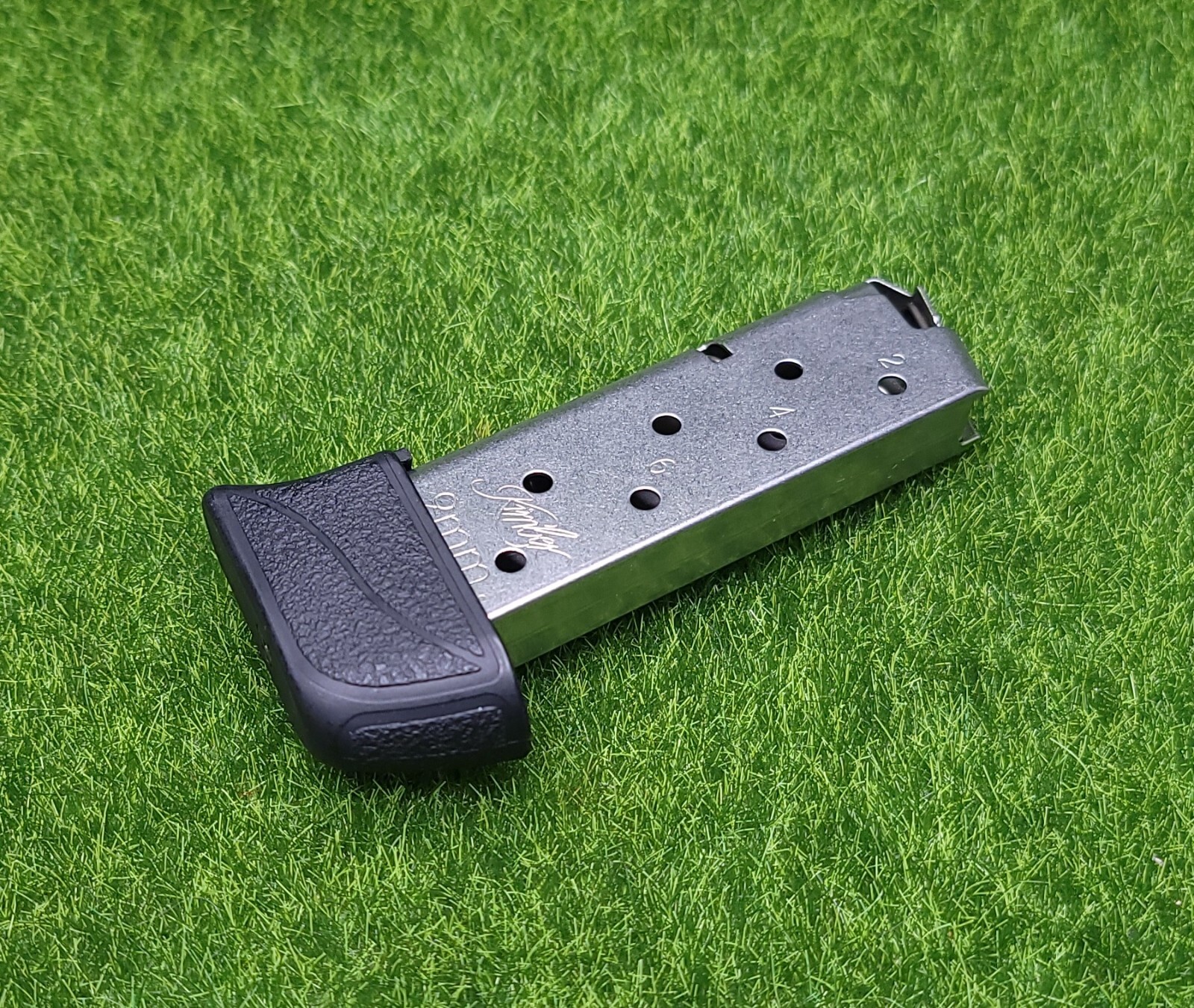 Kimber Micro 9 9mm Luger 8 Round OEM Magazine, Stainless Steel - 1200848A