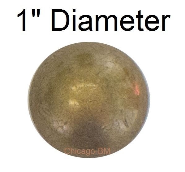 1"Dia 5/8" L FRENCH NATURAL Nails Decorative Upholstery Tacks 25- 50-100-250.USA