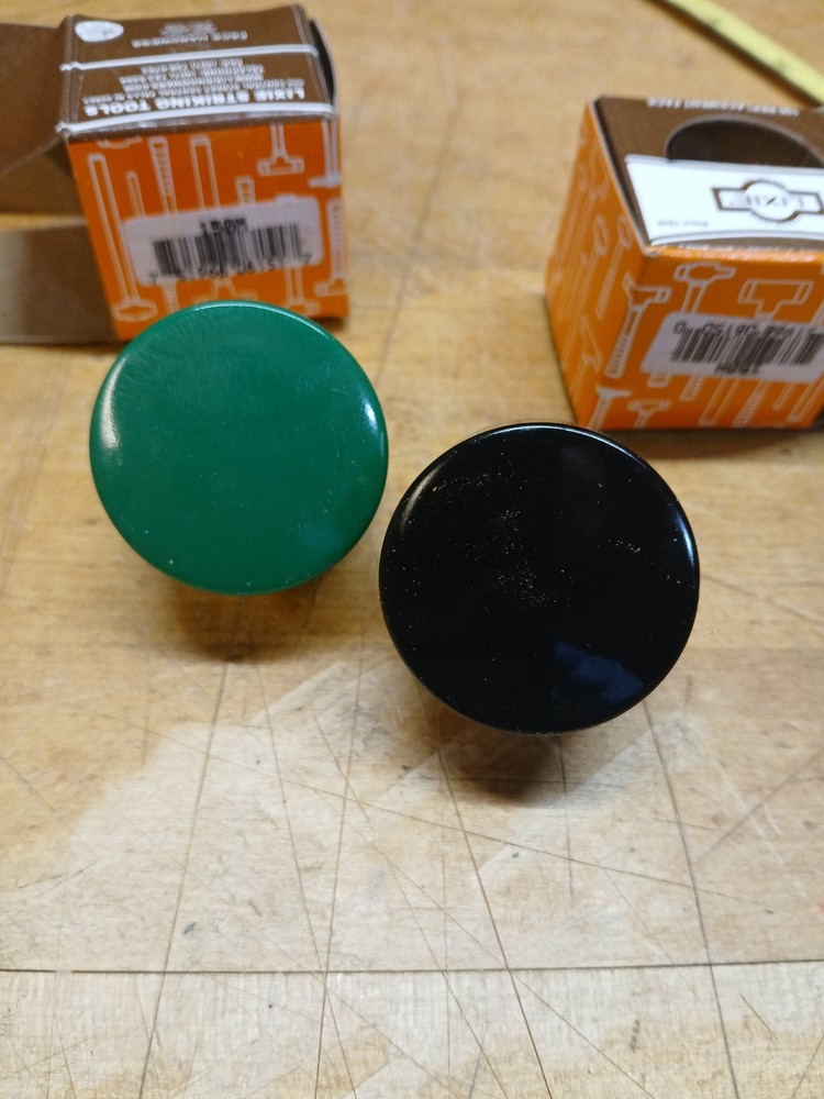 2 Lixie 150H - 1-1/2" Dia. Replacement Faces - Hard & Medium- Lixie Hammerhead