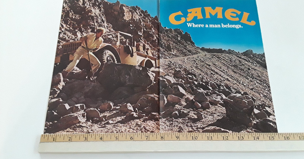 DODGE M37 - CAMEL - 1981 ORIGINAL 2 PAGE AD