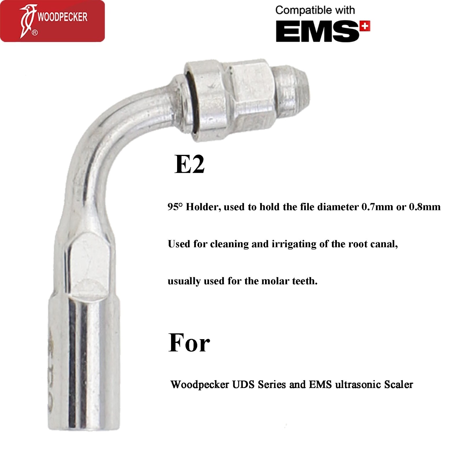 Woodpecker Dental Ultrasonic Piezo Scaler Tips Endo Perio DTE SATELEC NSK EMS