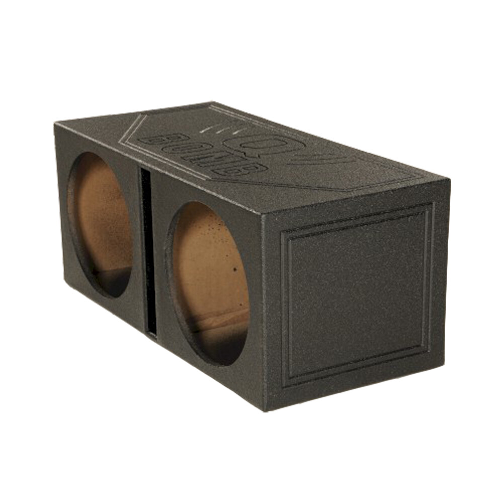 QPower QBOMB Dual 15″ 15 inch Slot Ported Vented Empty Sub Woofer Enclosure Box