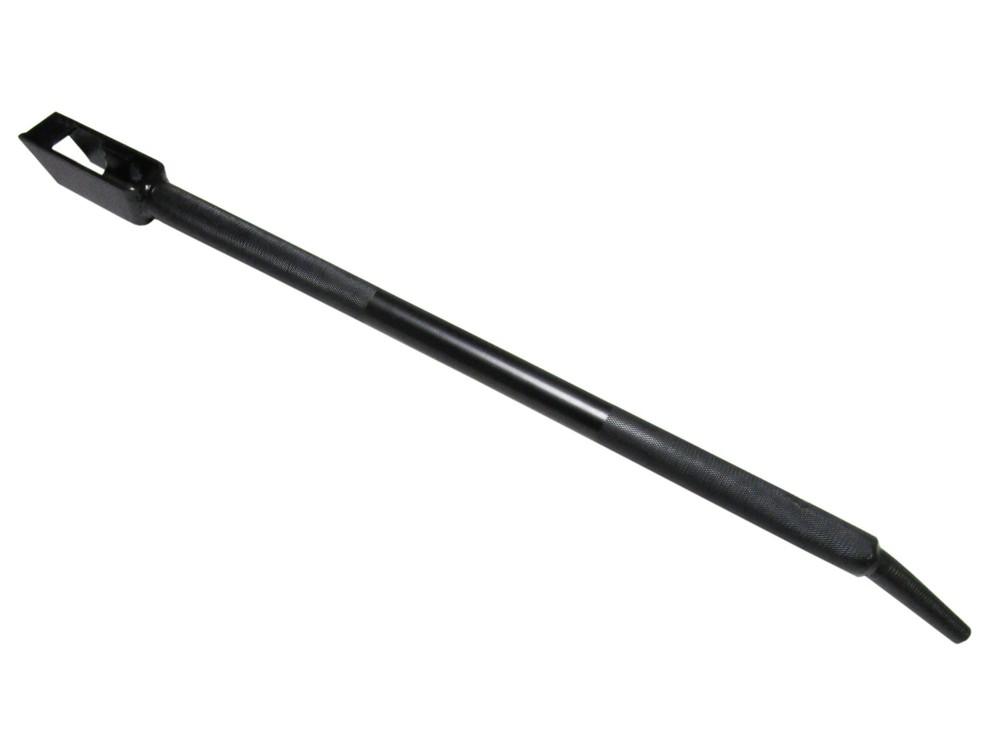 35" HD Black Combination Winch Bar for Flatbed Trailers Tie Down Strap (2 Pack)