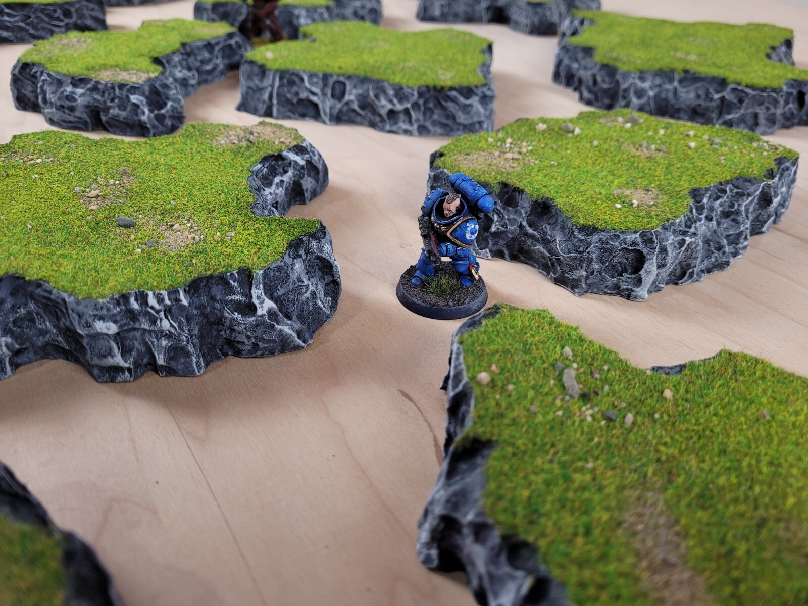 3PC Tabletop Miniature Gaming Terrain For Warhammer, DnD, RPGs and More!