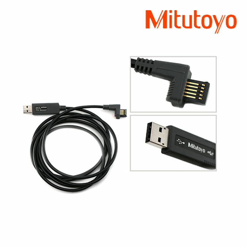 1 PCS  Mitutoyo   06AFM380C USB Input Tool USB-ITN-C Data Cable  2m
