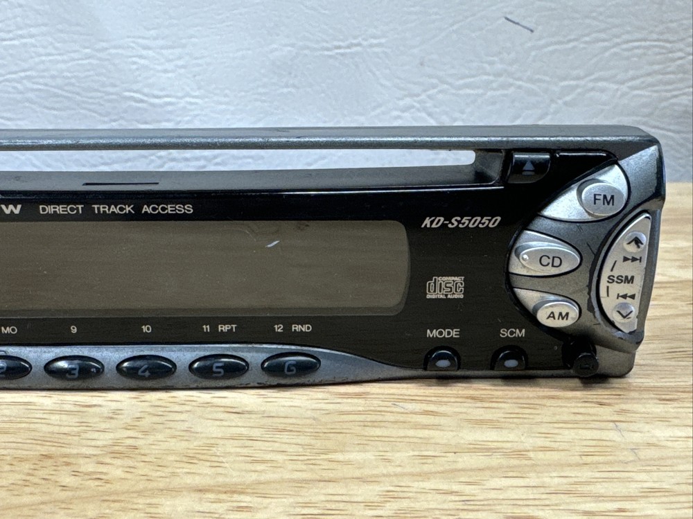 JVC KD-S5050 FACEPLATE ONLY