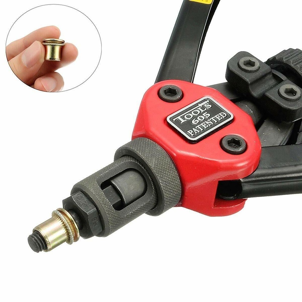 Rivet Gun Kit Rivnut Thread Setting Tool Nut Setter NutSert Metric SAE Riveting