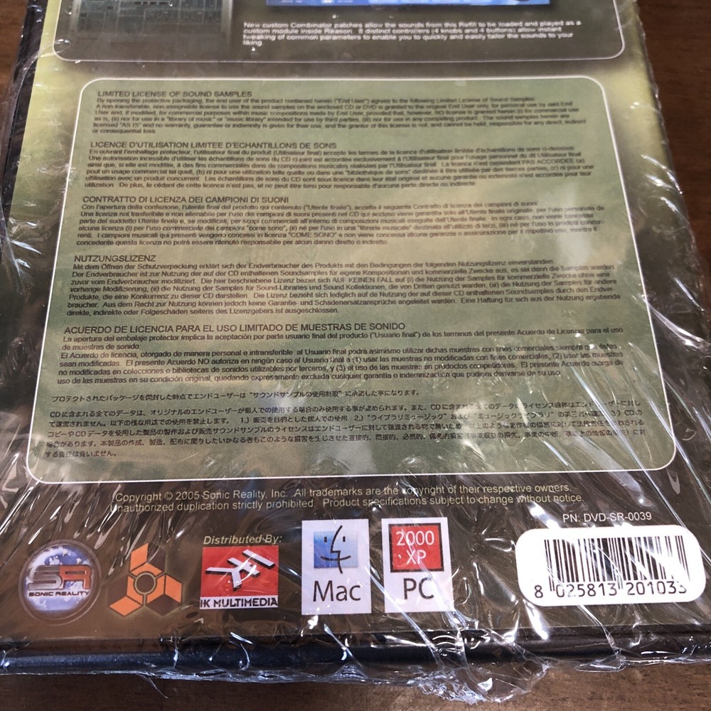 Sonic Refills Reason 3 Vocal Textures Volume 19