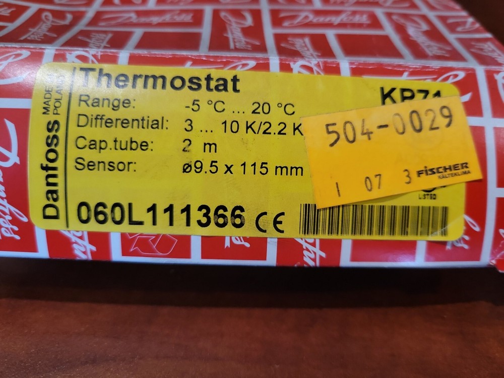 Danfoss Thermostat 060L111366