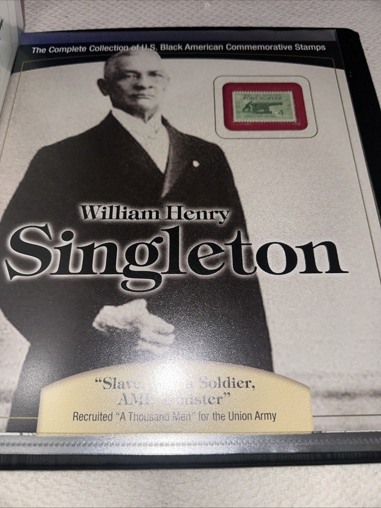 The Black Heritage Commemorative Society Stamp Biography Collection 61 Stamps