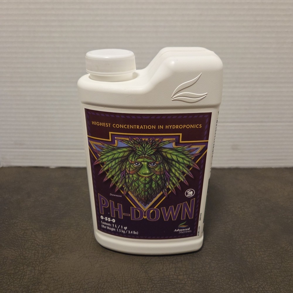 Advanced Nutrients Ph Down 1 Liter 0-55-0 concentrated liquid