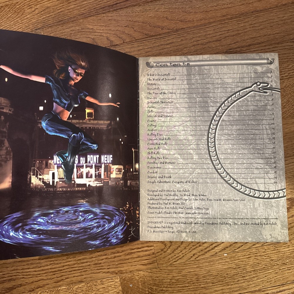 Immortal RPG Intro Prep Kit