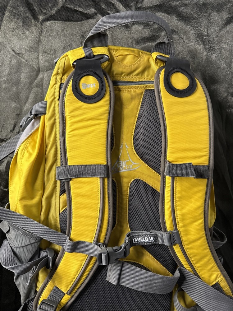 CAMELBAK Alpine Explorer Backpack, Fits 100oz Bladder - Yellow/ Gray