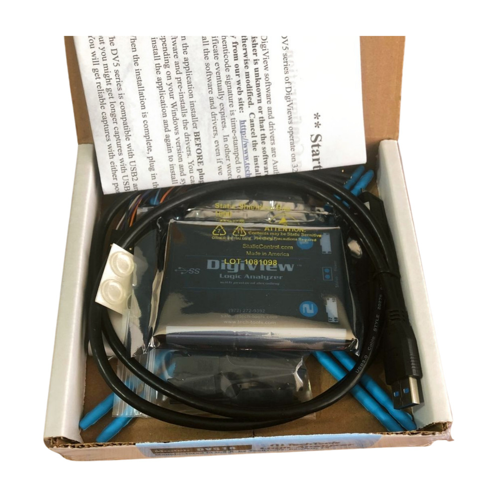 TechTools Digiview logic analyzer DV518