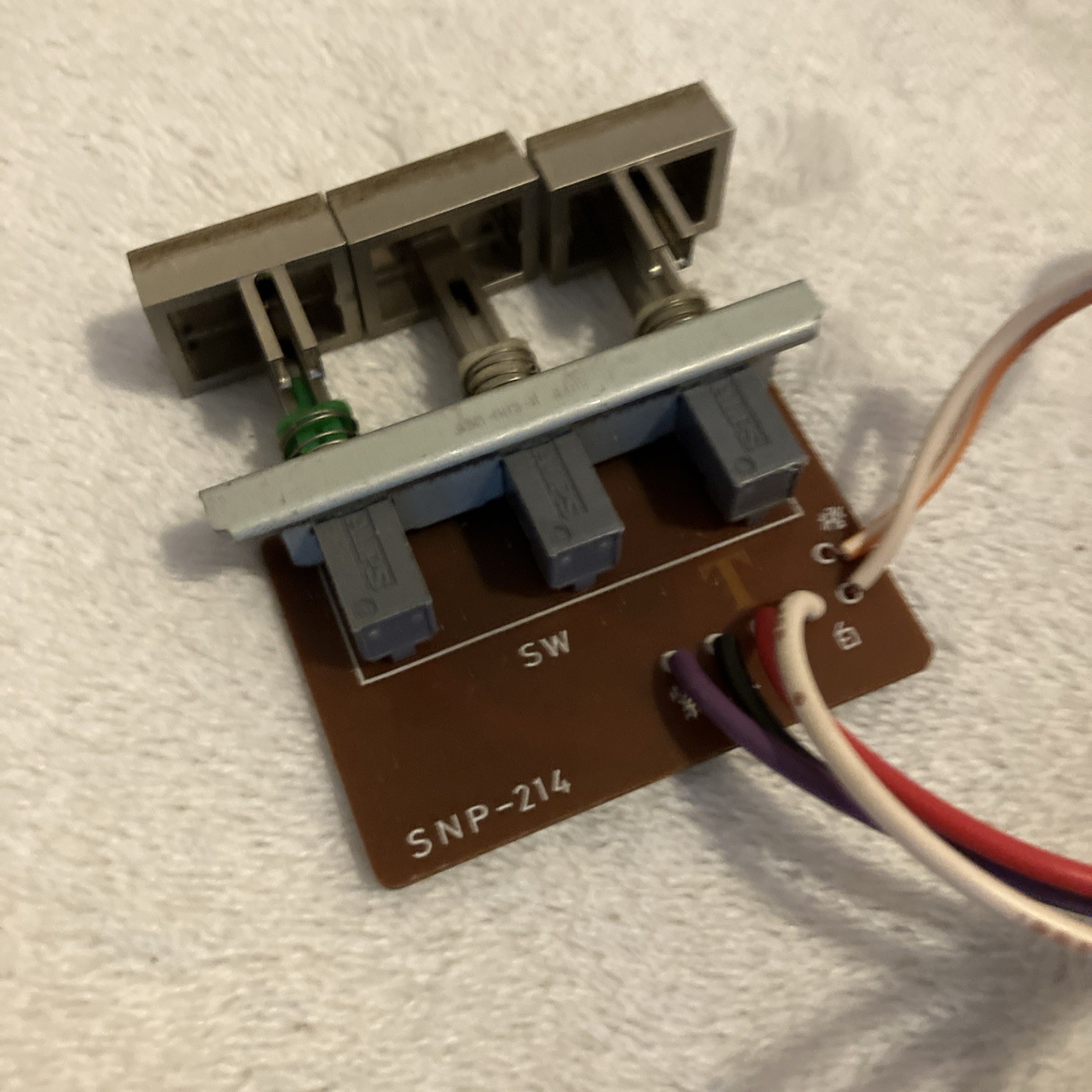 Pioneer CS-705 Crossover components Tested Works Vintage