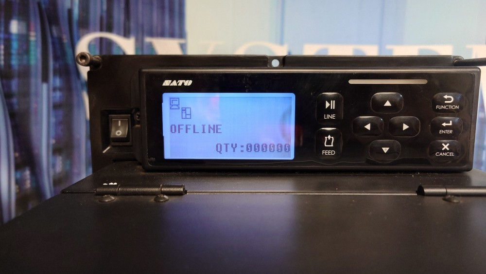 SATO S84 EX Print Engine Thermal Label Printer Untested For Parts