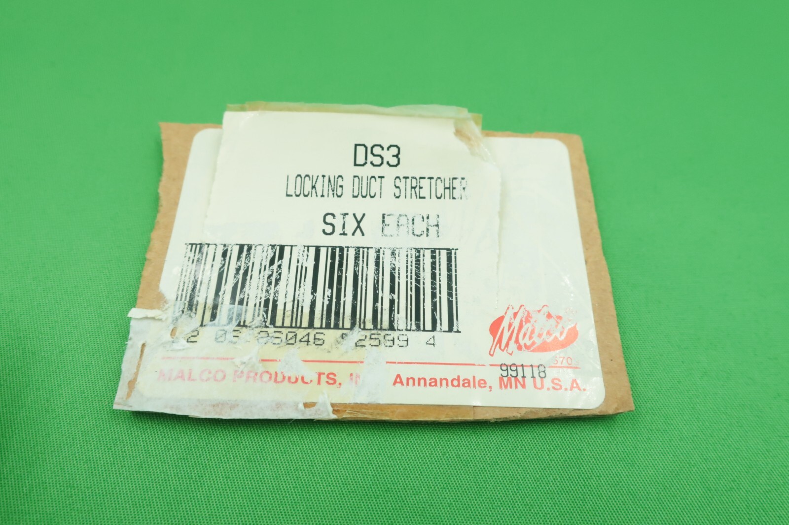 Malco DS3 Locking Duct Stretcher NOS USA 1 Per Order