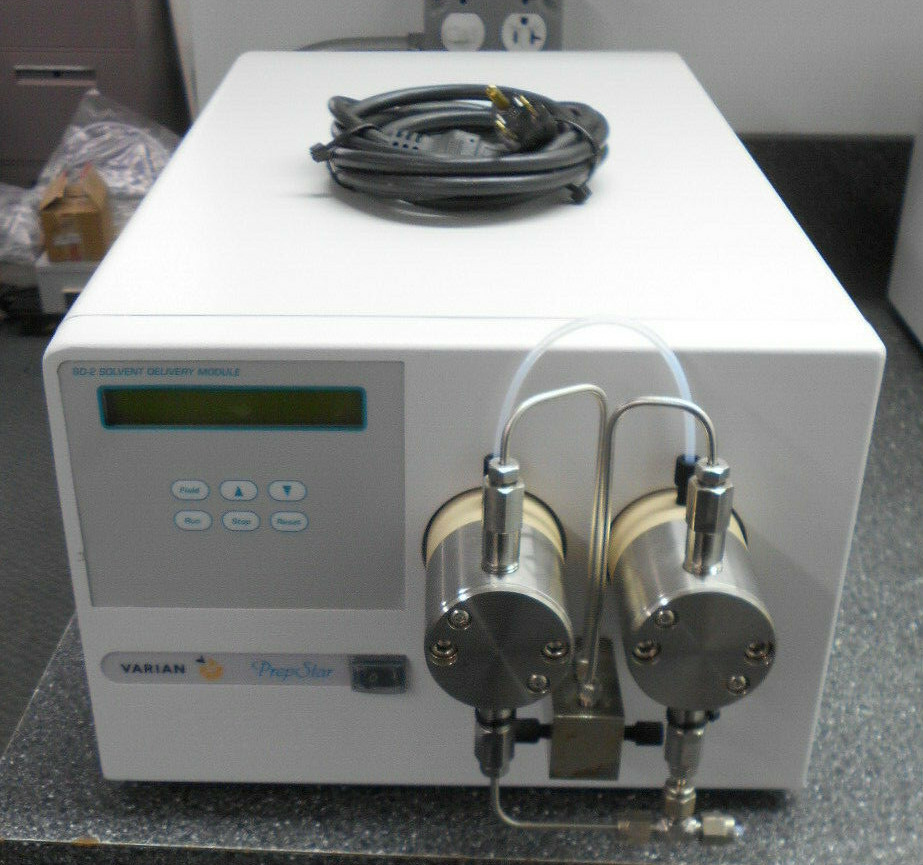 VARIAN PREPSTAR SD 2 SOLVENT DELIVERY PUMP MODULE W/ POWER CABLE