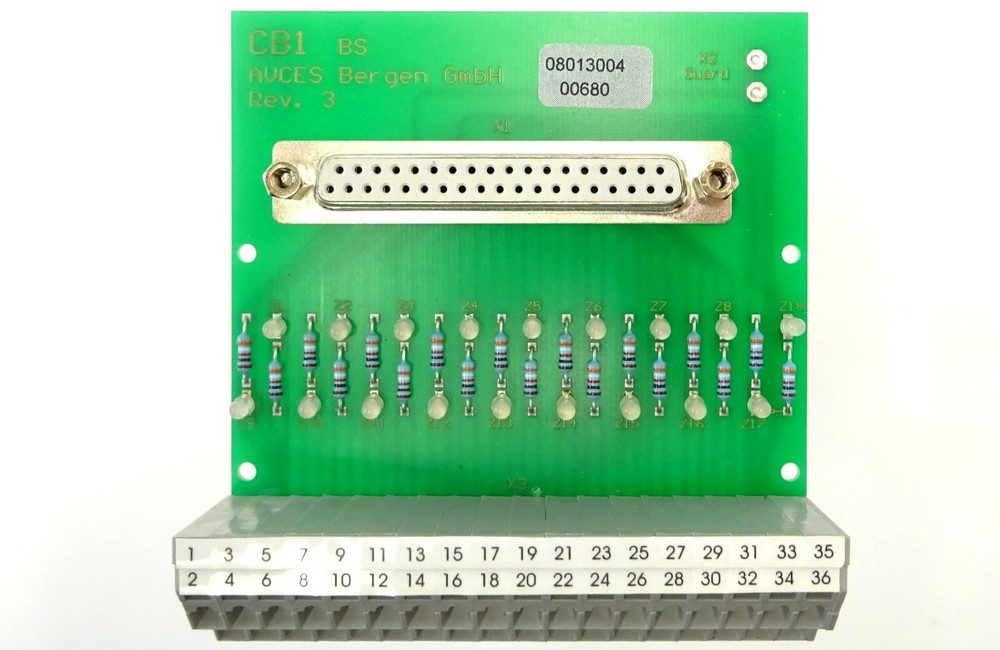 Diode module CB1 lamp test module 36-pole diode module diode gate + sub-min-D