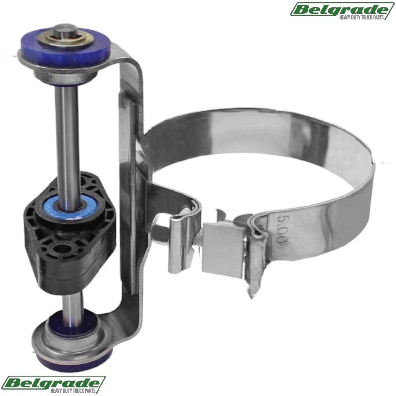 562.U7510335UB Exhaust Clamp Assy Mount Poly Peterbilt M161033005 M161033001