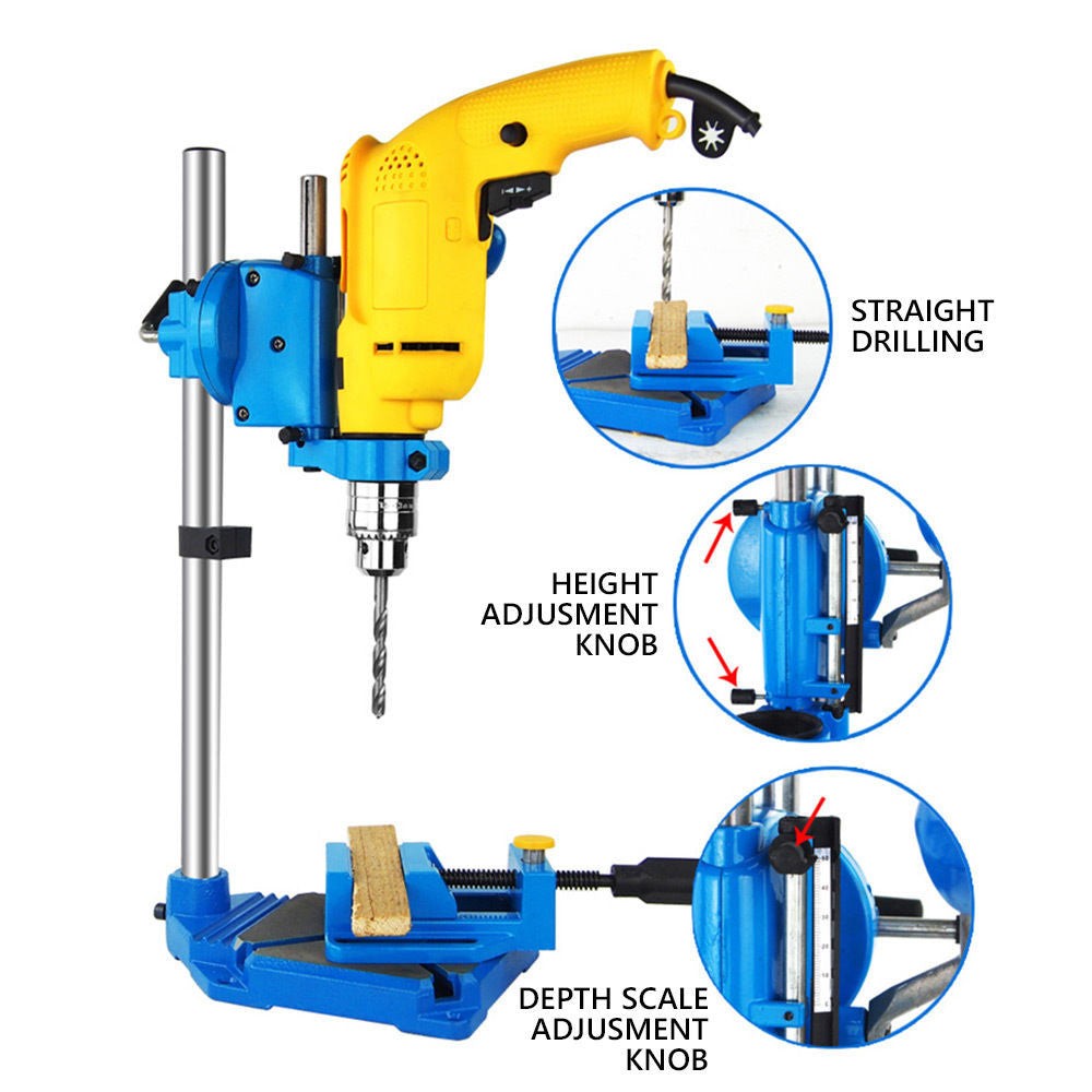 Drill Press Stand Attachment for Electric Hand Drill