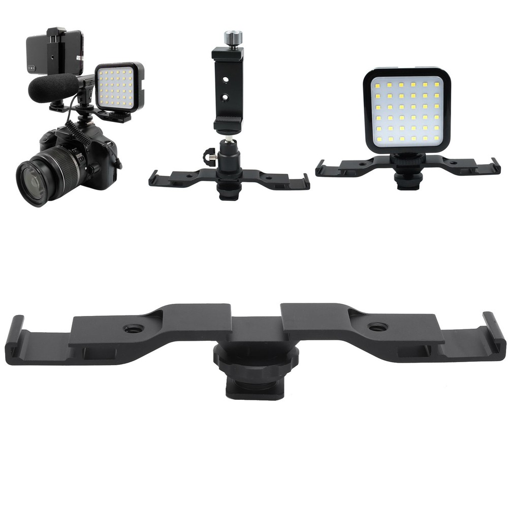 Cold Shoe Extension Mount Bar Bracket For Camera/Fill Light/Mic NGF