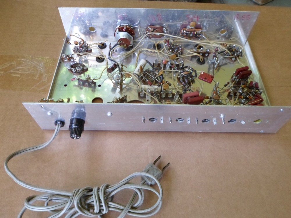 Heathkit Tube preamp Project Chassis