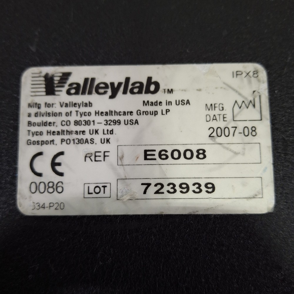 Valleylab E6008 Monopolar Electrosurgical Footswitch