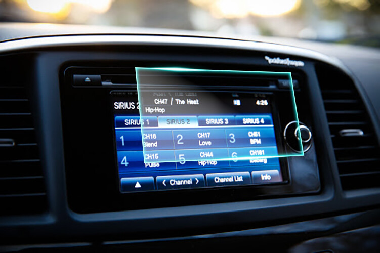 Crystal Clear Screen Protector for 2014 Mitsubishi Outlander (non GPS)