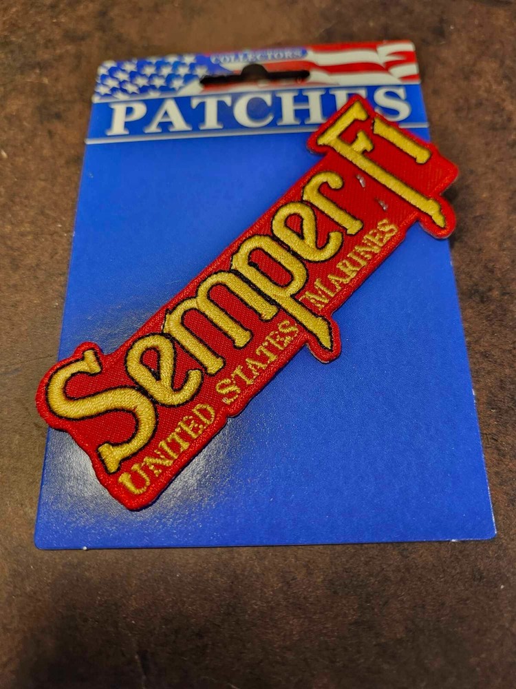 United States Marines "Semper Fi" Patch 4" (N304)