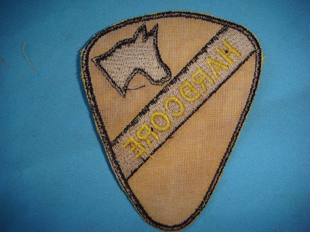 VIETNAM WAR PATCH, US ARMY HARDCORE - 1st CAVALRY DIVISION