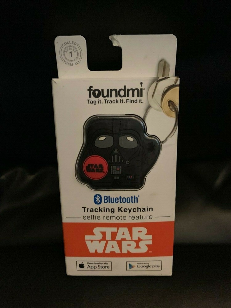 New Foundmi Bluetooth Tracking Keychain Series 1 Star Wars Darth Vader