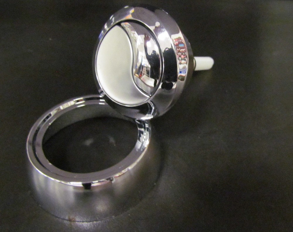 FLUSH BUTTON SIAMP OPTIMA S or OPTIMA 49 DUAL FLUSH CHROME