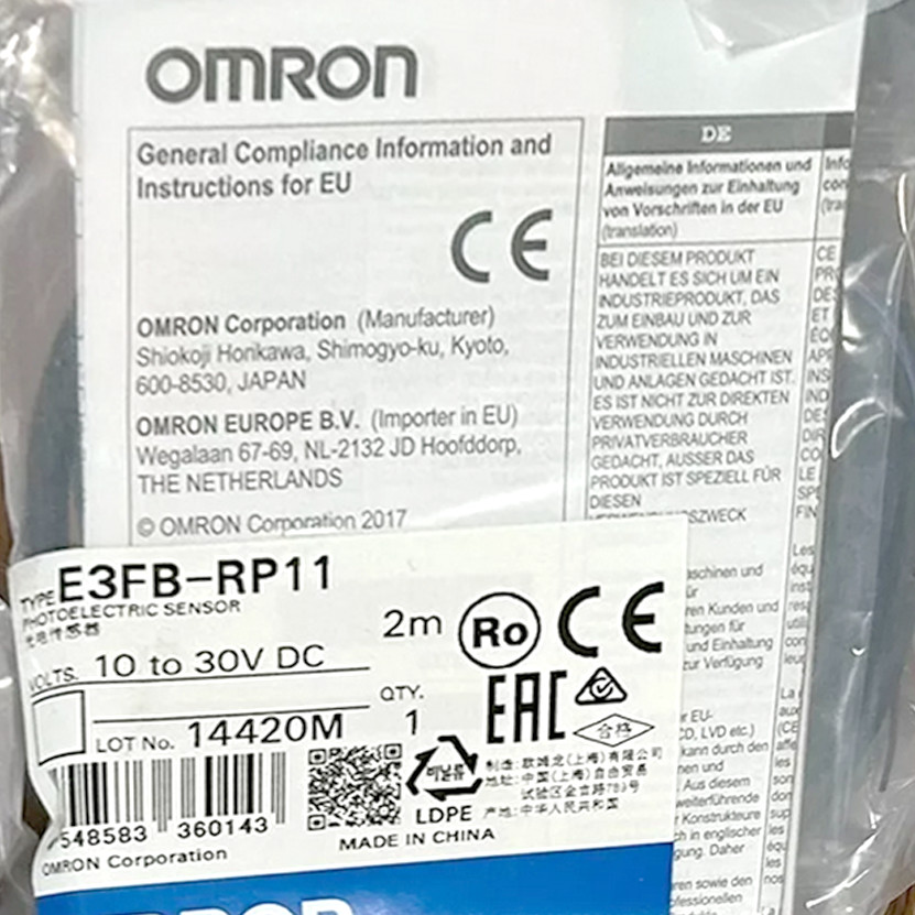 Omron Unit E3FB-RP11 E3FB-RP21 E3FB-RN12 E3FB-RN22 E3FB-RP12 E3FB-RP22 Module