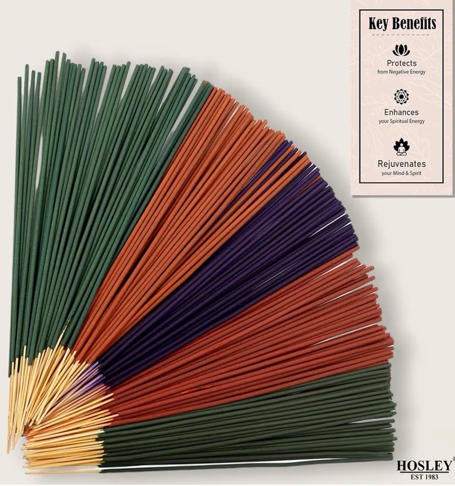 480 Pack Assorted Incense Sticks - Bulk Value Box - Meditation & Aromatherapy