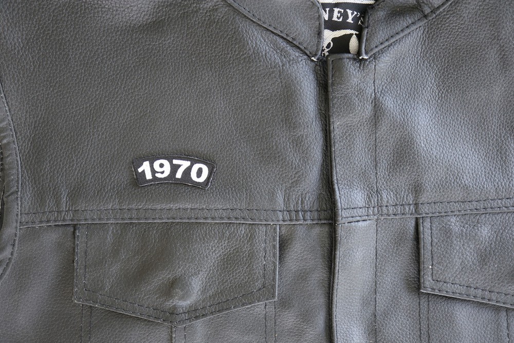1970 Year Patch- 2.2x0.75 inch - P4927