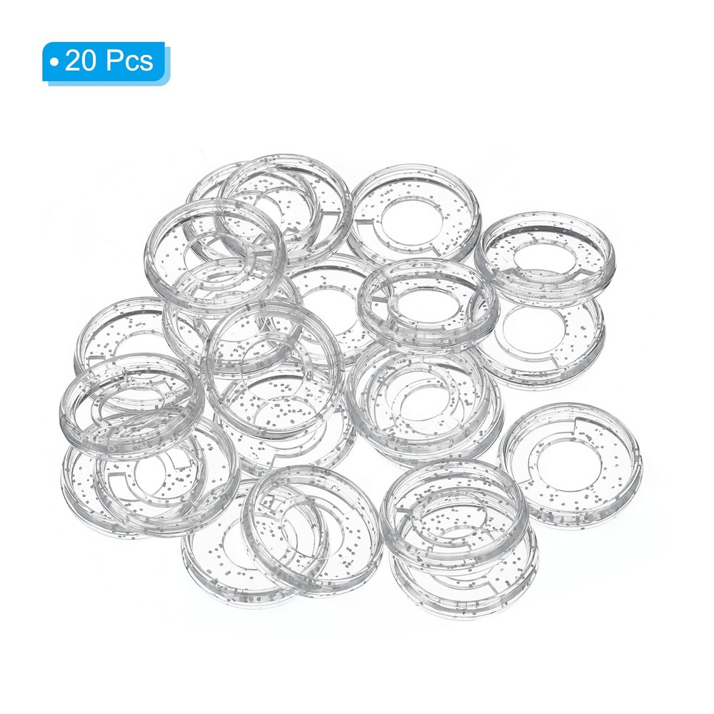 28mm Book Binding Discs 22pcs Discbound Expansion Discs Shine White