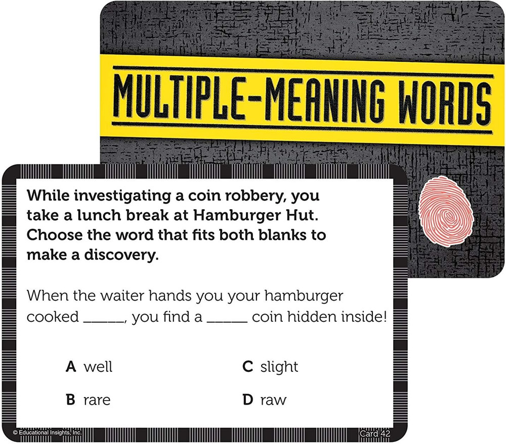 Super Sleuth Vocabulary Game