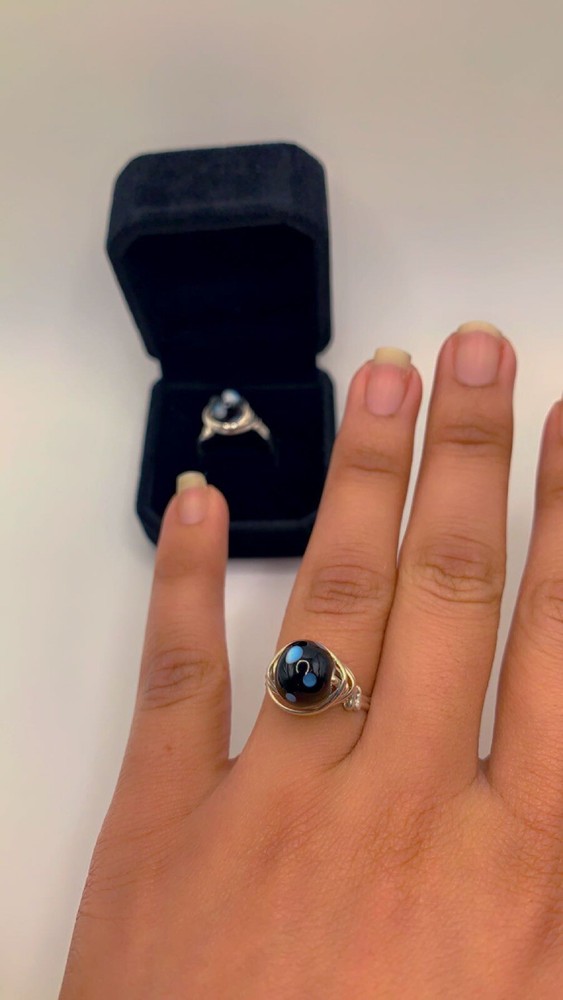 Conta Dojhu Protection Ring Handmade Sterling Silver