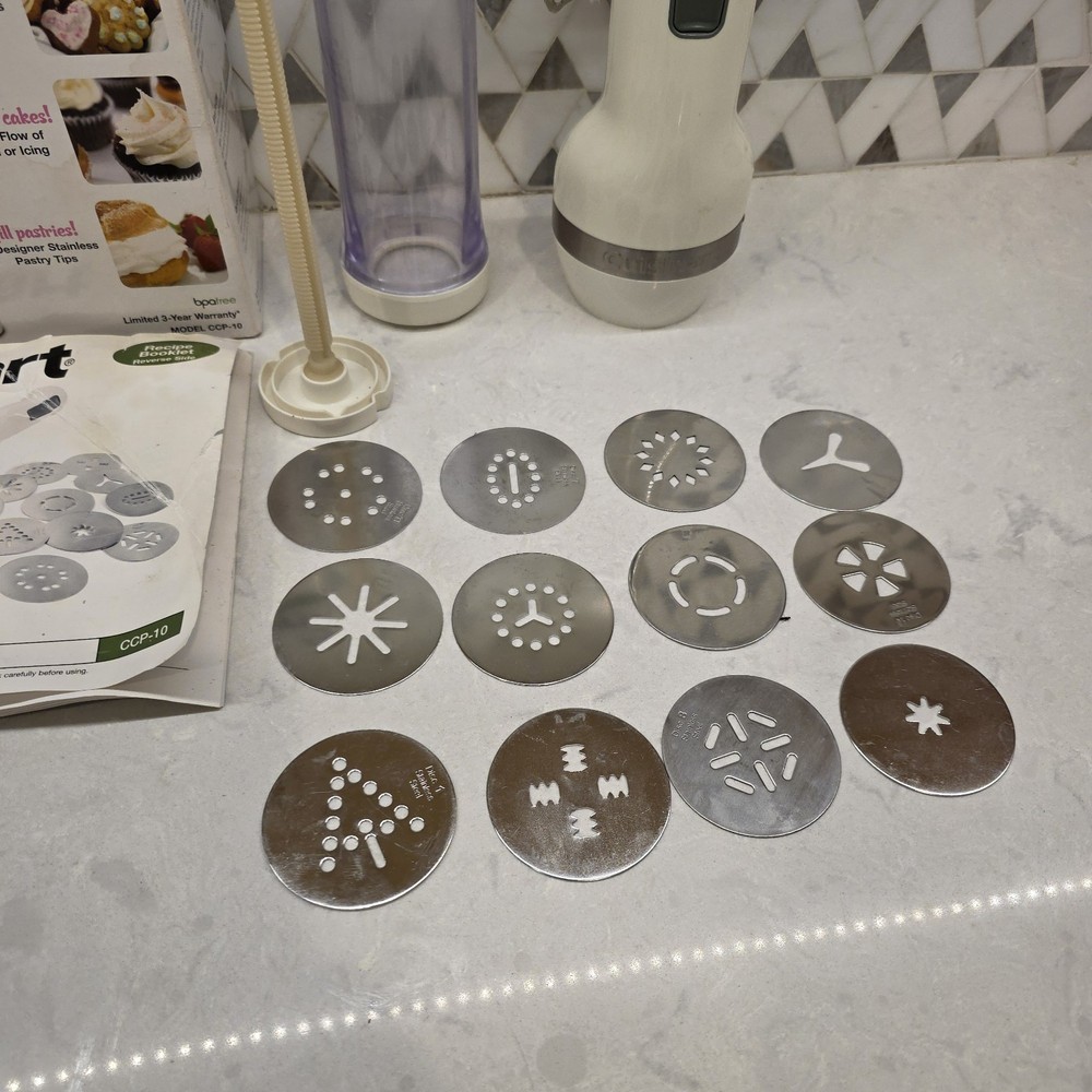 Cuisinart CCP-10 Electric Cookie Press w/ 12 Discs