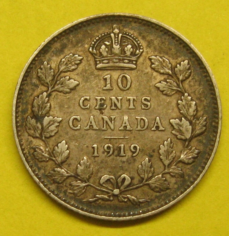 1919 Canada Silver Dime Take a Look