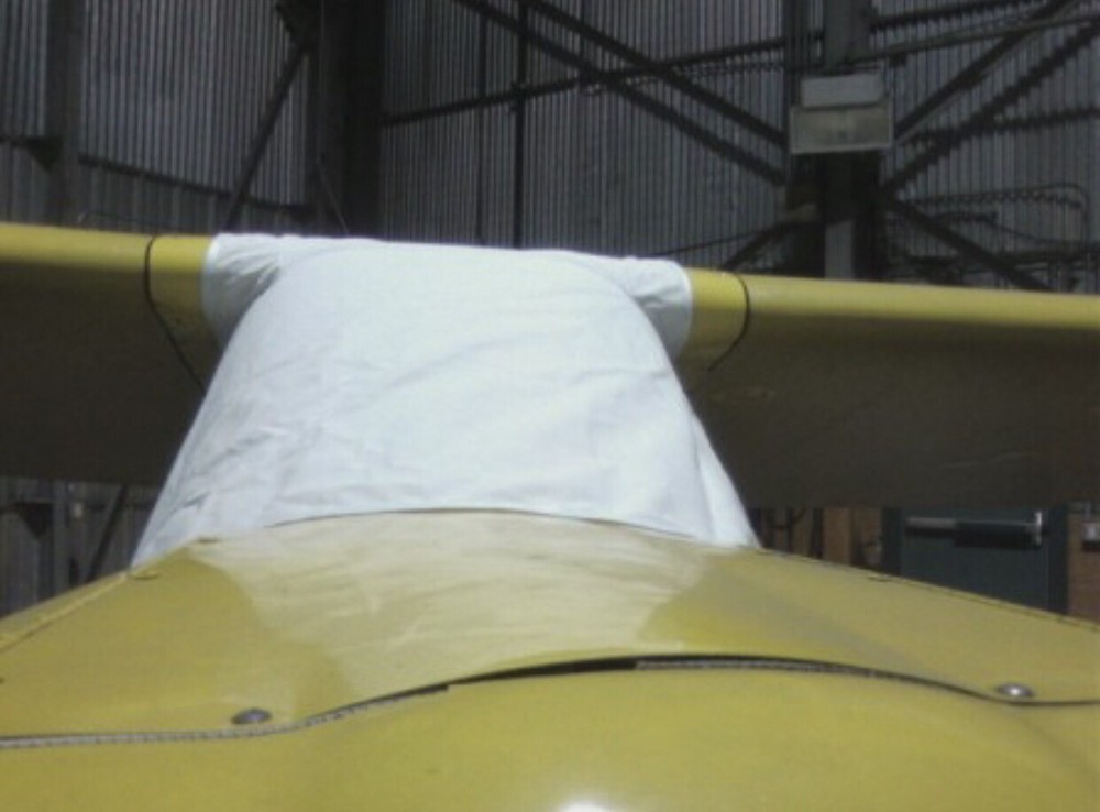 Piper J3 Cub WIndshield Cabin Cover