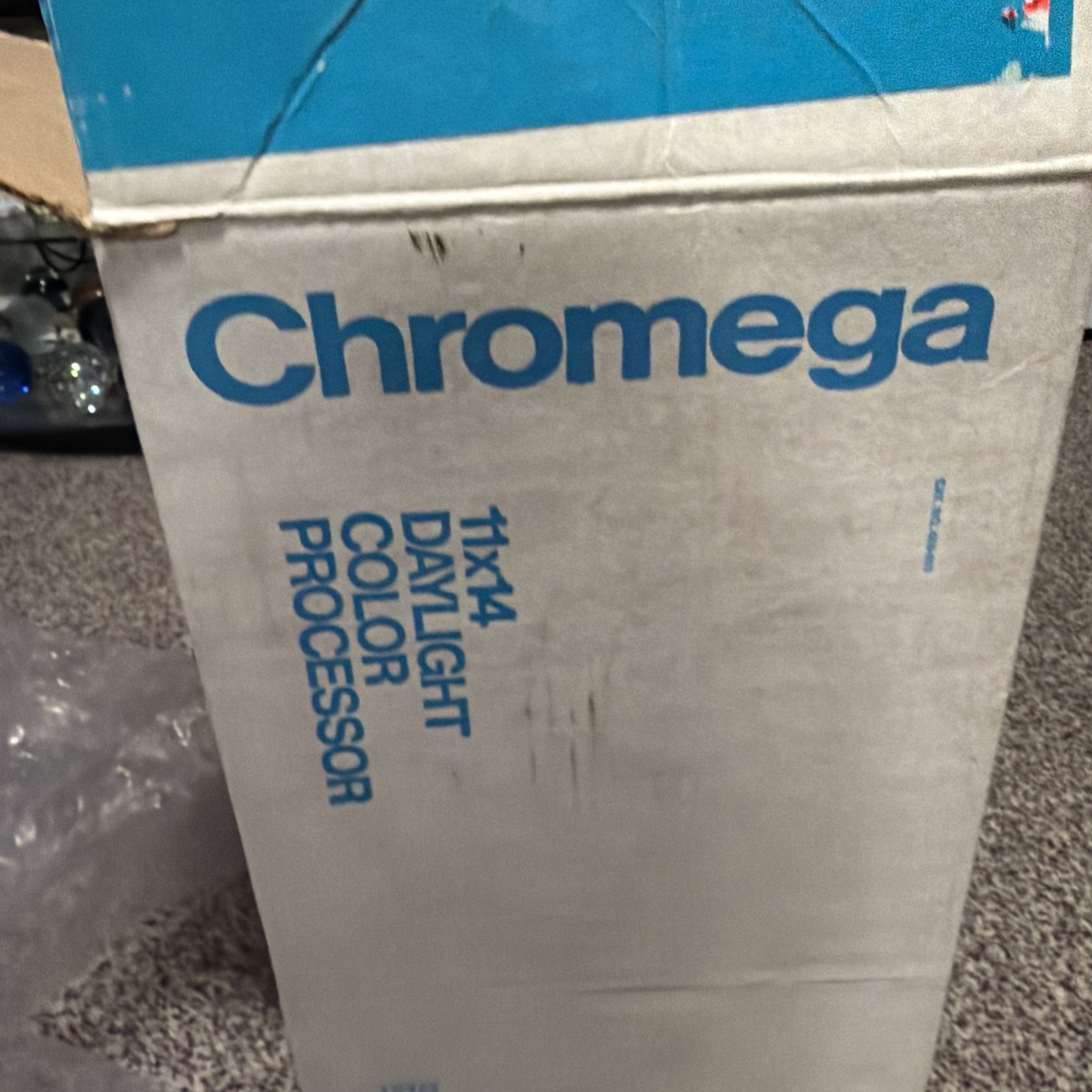 Omega Chromega Daylight Color Processor 12" x 7" tank/drum. New Open Box