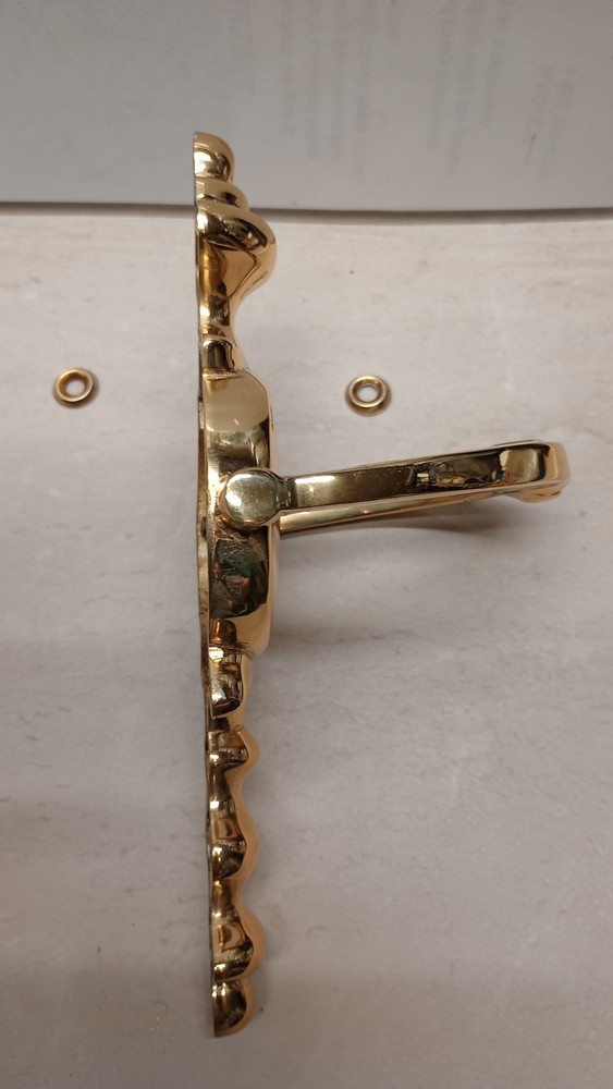 Solid Brass Colonial Style Door Knocker, N.O.S.