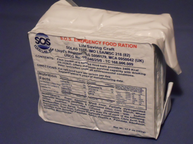 4 PERSON 2 DAY SOS EMERGENCY SURVIVAL FOOD AND WATER RATIONS KIT DISASTER