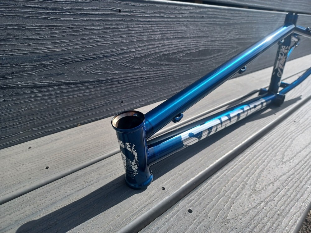 Standard Bykes 125r 22” Disk Blue With Chrome Decals