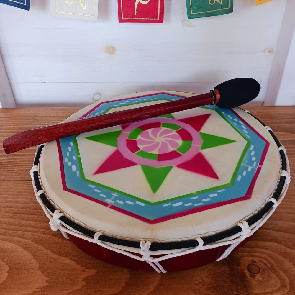 Painted Shamanic Drum | 30cm