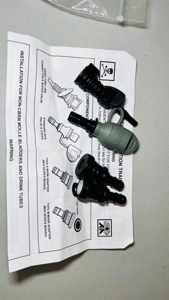 Camelbak Multi-purpose Prsnl Hydration System Type 2 CBRN Hydration Trng Kit 4Pc