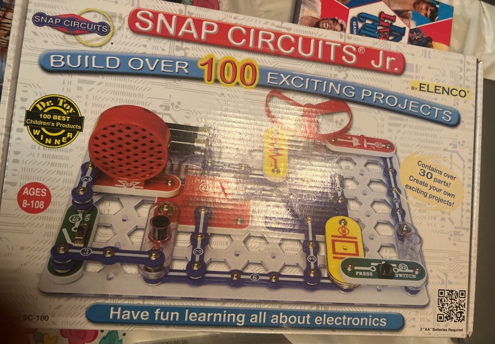 Elenco Snap Circuits Jr. SC-100 Open Box